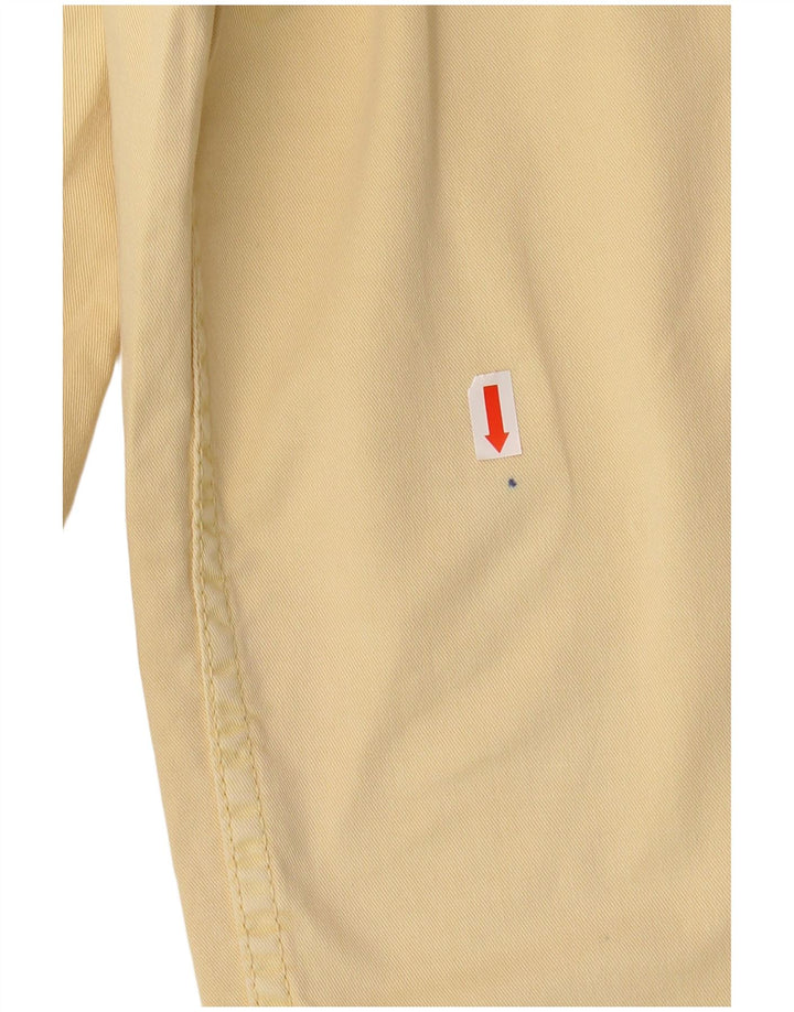ICEBERG Femme Pantalon Court Slim W27 L25 Jaune