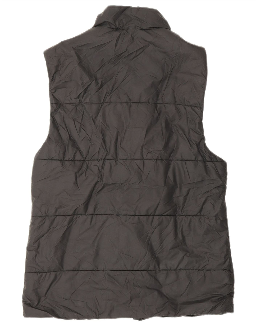 ADIDAS Gilet rembourré pour femme UK 10 Small Noir Polyester