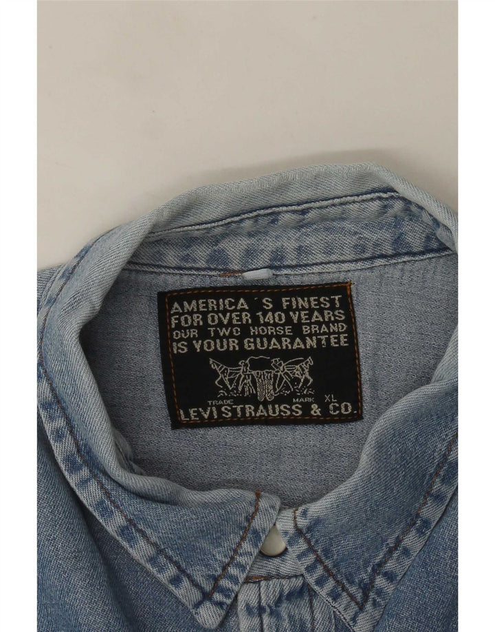 Levi's Chemise en Jean XL Homme Bleu