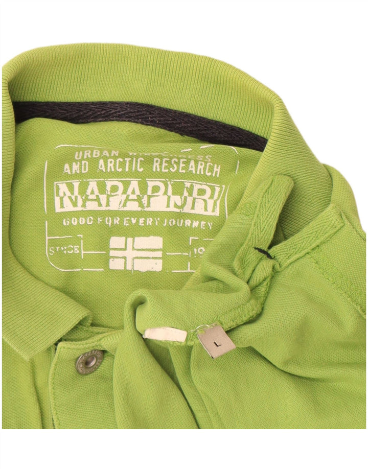 Napapijri Polo Homme Grand Vert