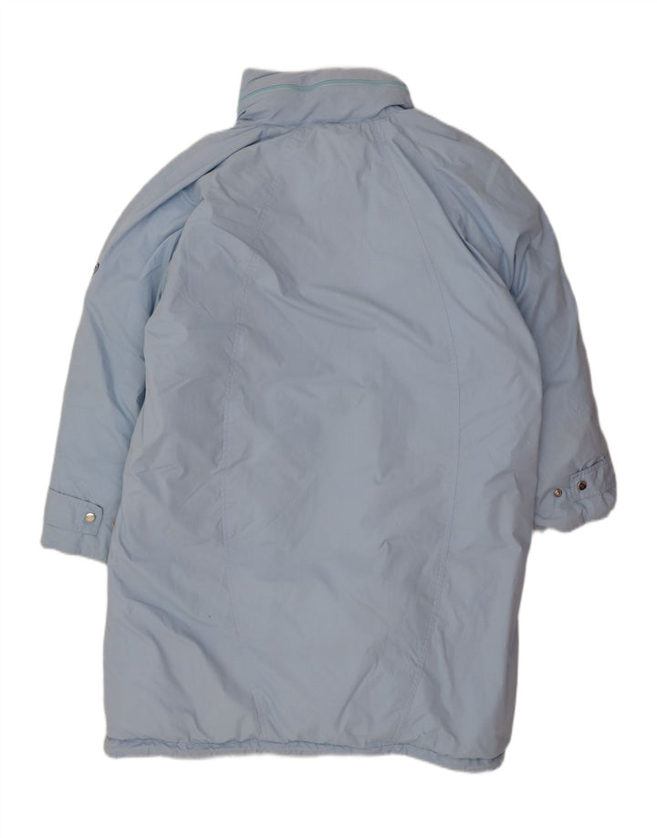 manteau rembourré surdimensionné femme vintage EU 42 Grand Bleu