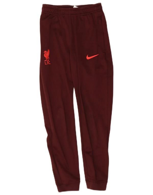 Nike Pantalon de survêtement Liverpool pour garçon 10-11 ans Bordeaux moyen