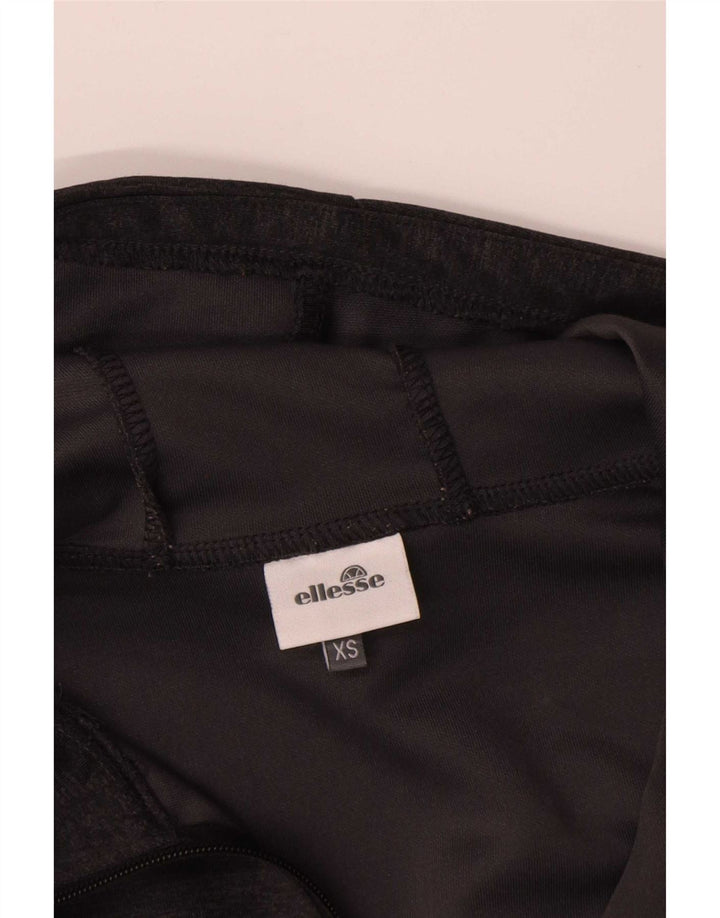 Ellesse Pull à capuche zippé pour homme XS Gris Polyester