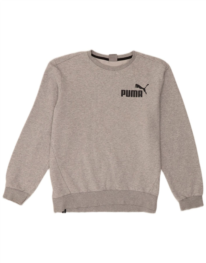 Puma Sweat-shirt pour homme Gris Taille L
