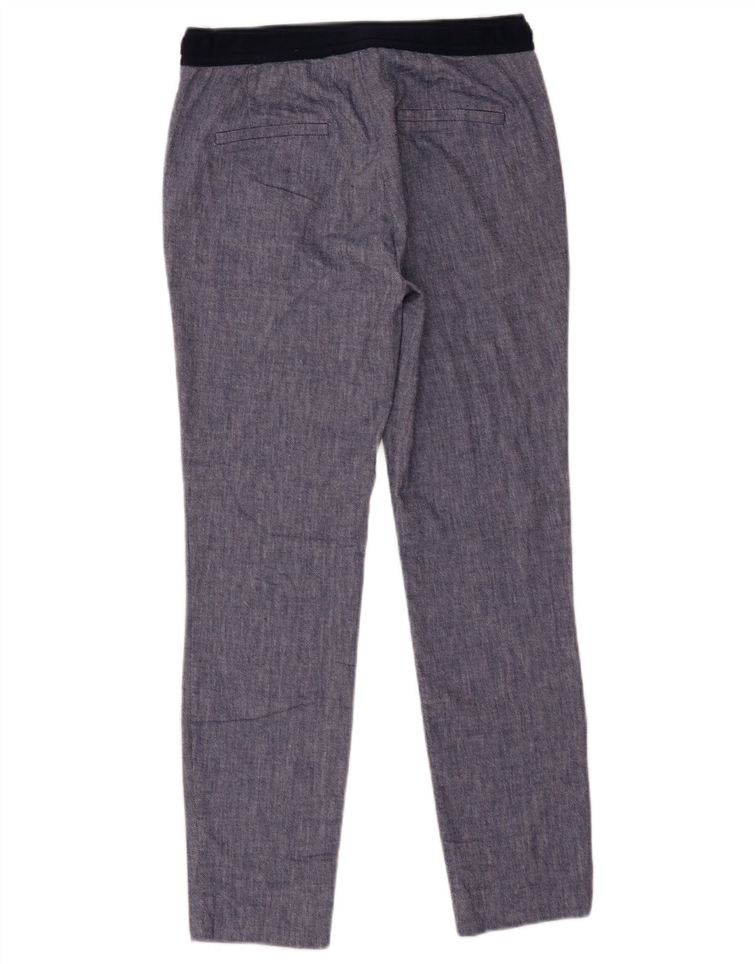 Zara Pantalon Chino Slim Femme Petit W26 L27 Bleu