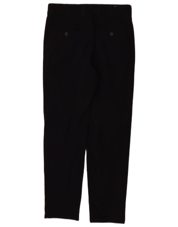 Zara Pantalon Chino Fuselé Homme EU 36 XS W29 L29 Bleu Marine Polyester