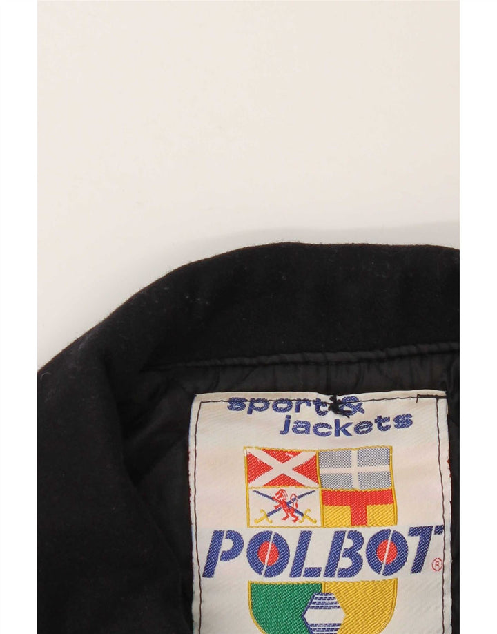 Polbot Veste utilitaire pour homme UK 42 XL Bleu marine Laine