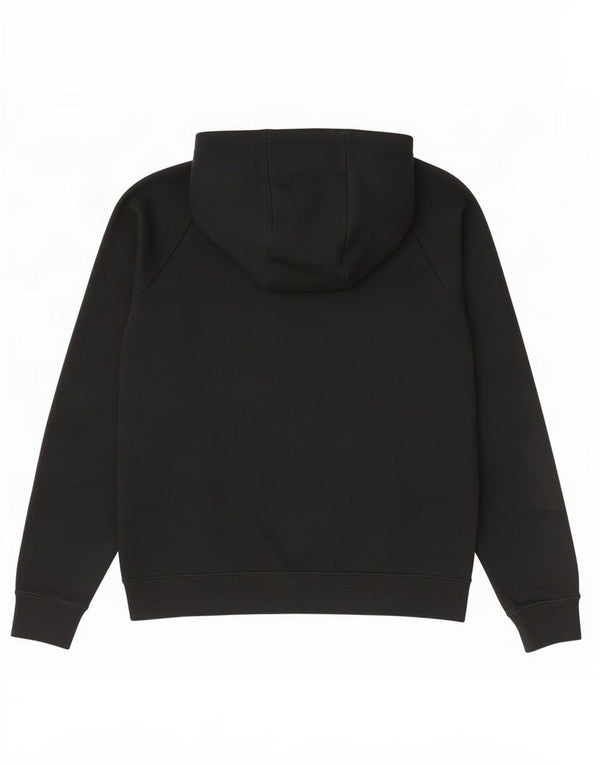 Nike Pull à capuche surdimensionné graphique pour femme UK 10 Petit coton noir