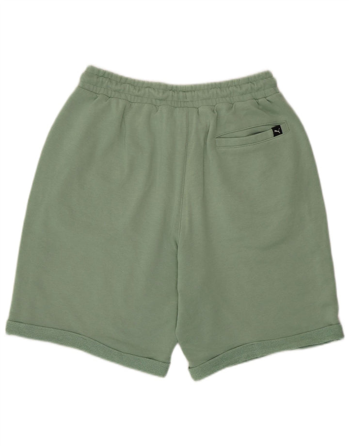 Puma Short de Sport Homme Vert Moyen