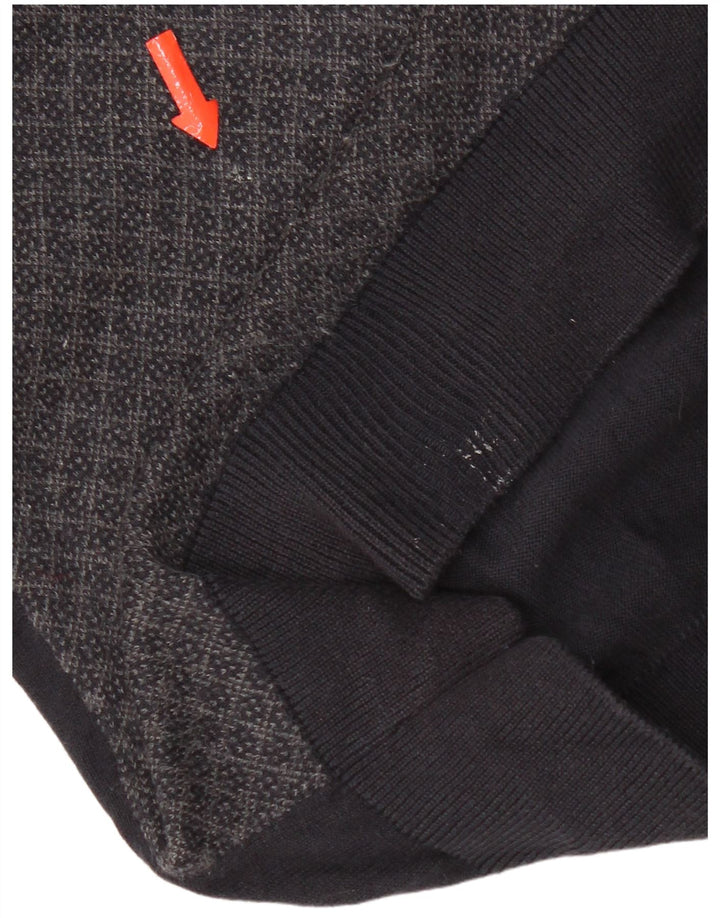 Marks & Spencer Cardigan coupe ajustée pour homme Bleu marine Taille L