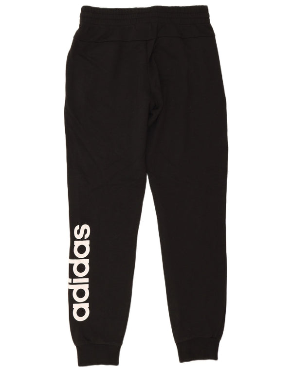 Adidas Pantalon de survêtement graphique pour femme Joggers UK 8/10 Petit Noir