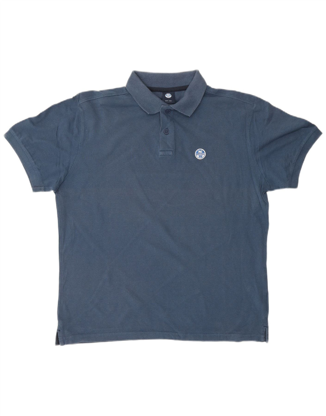 NORTH SAILS Polo Homme Bleu Marine Moyen Coton