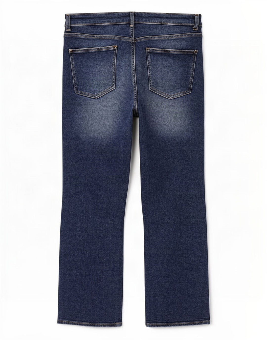 Zara Jean droit pour femme EU 46 2XL W36 L26 Bleu