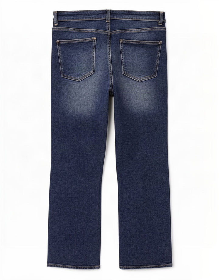 Zara Jean droit pour femme EU 46 2XL W36 L26 Bleu