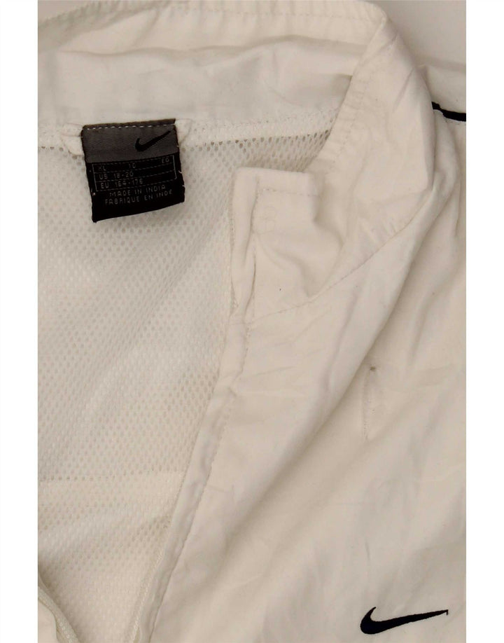Nike Veste de survêtement pour garçon 13-14 ans XL Blanc