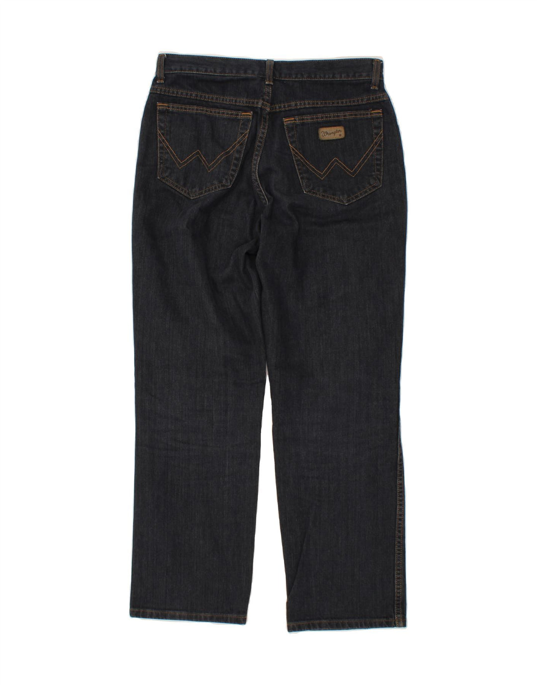 WRANGLER Jean droit homme W32 L30 bleu marine coton