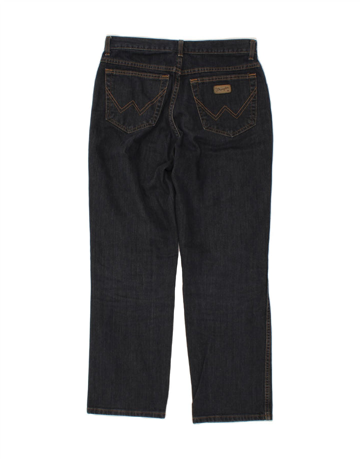 WRANGLER Jean droit homme W32 L30 bleu marine coton