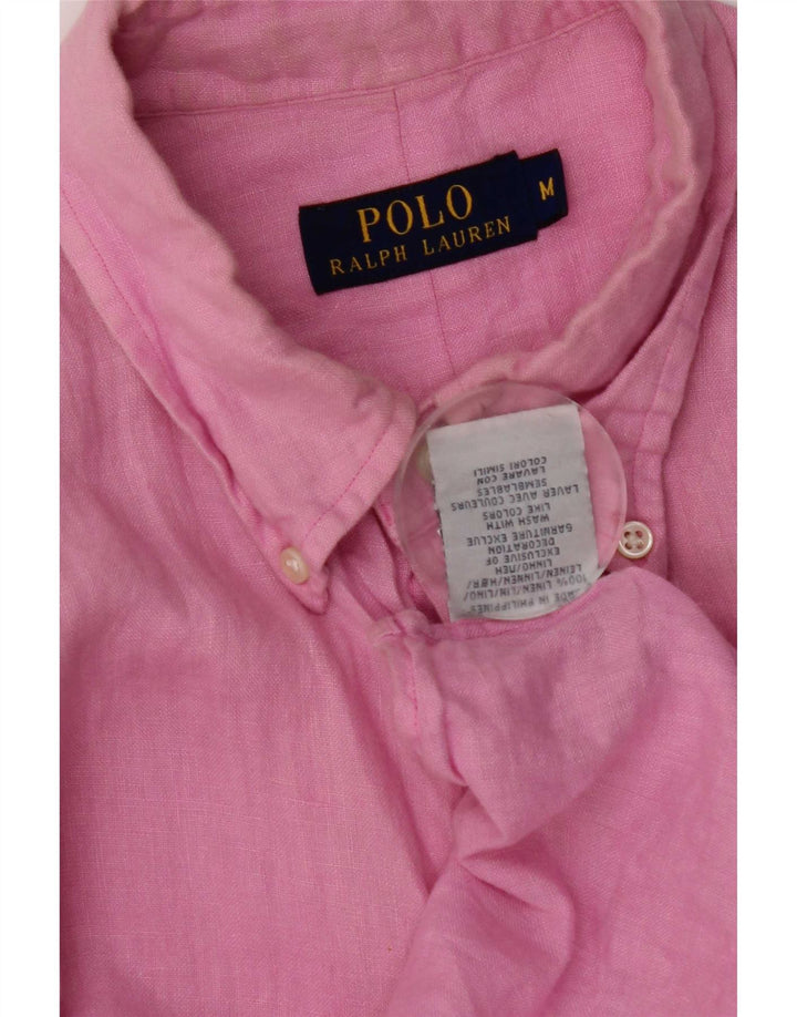 Polo Ralph Lauren Chemise Homme Lin Rose Moyen