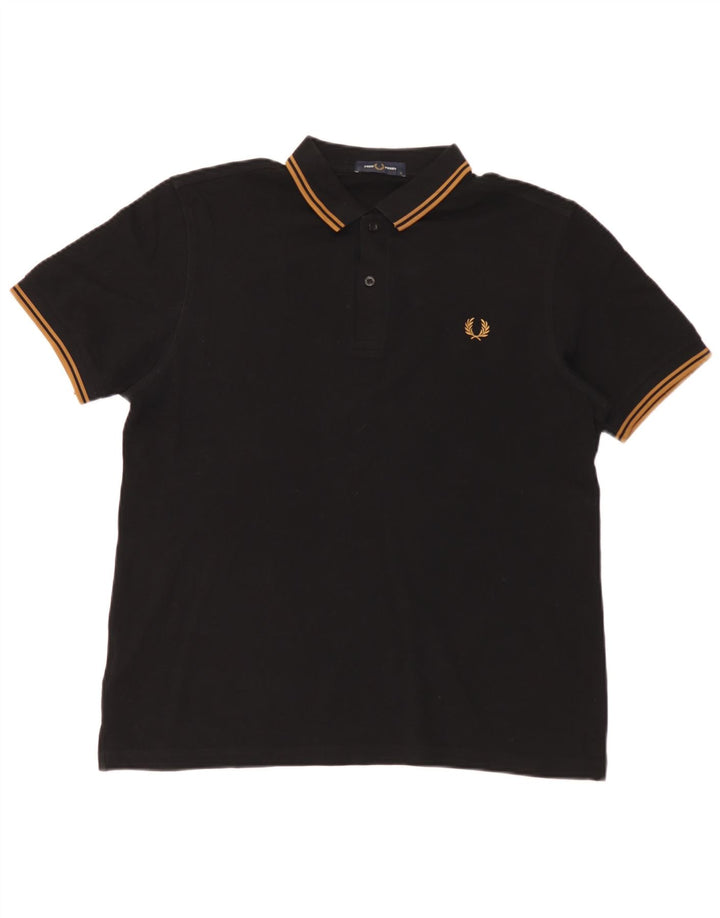 Fred Perry Polo Homme Grand Noir Coton