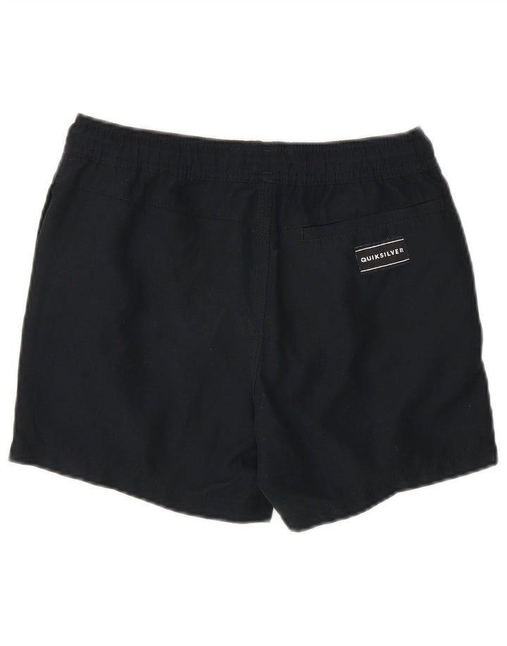 Quiksilver Short de Bain Garçon 11-12 ans Moyen Noir Polyester