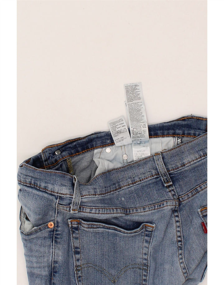 LEVI'S Mens Slim Jeans W32 L27 Blue Cotton Vintage Levi's and Second-Hand Levi's from Messina Hembry 