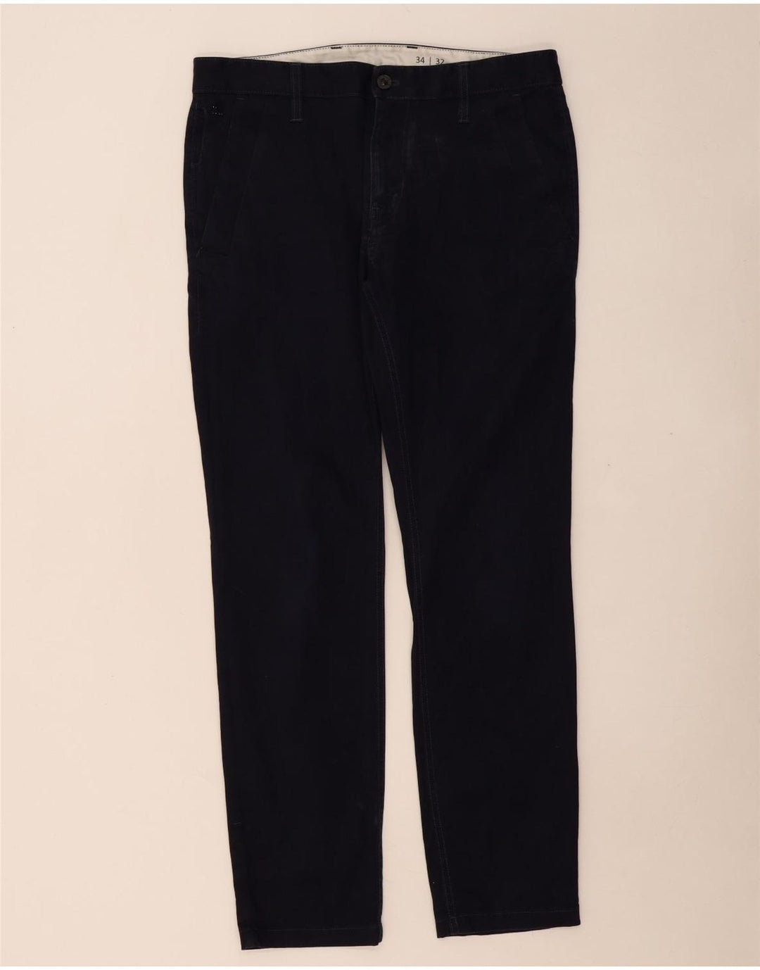 G-STAR Pantalon Chino Slim Homme W34 L32 Bleu Marine Coton