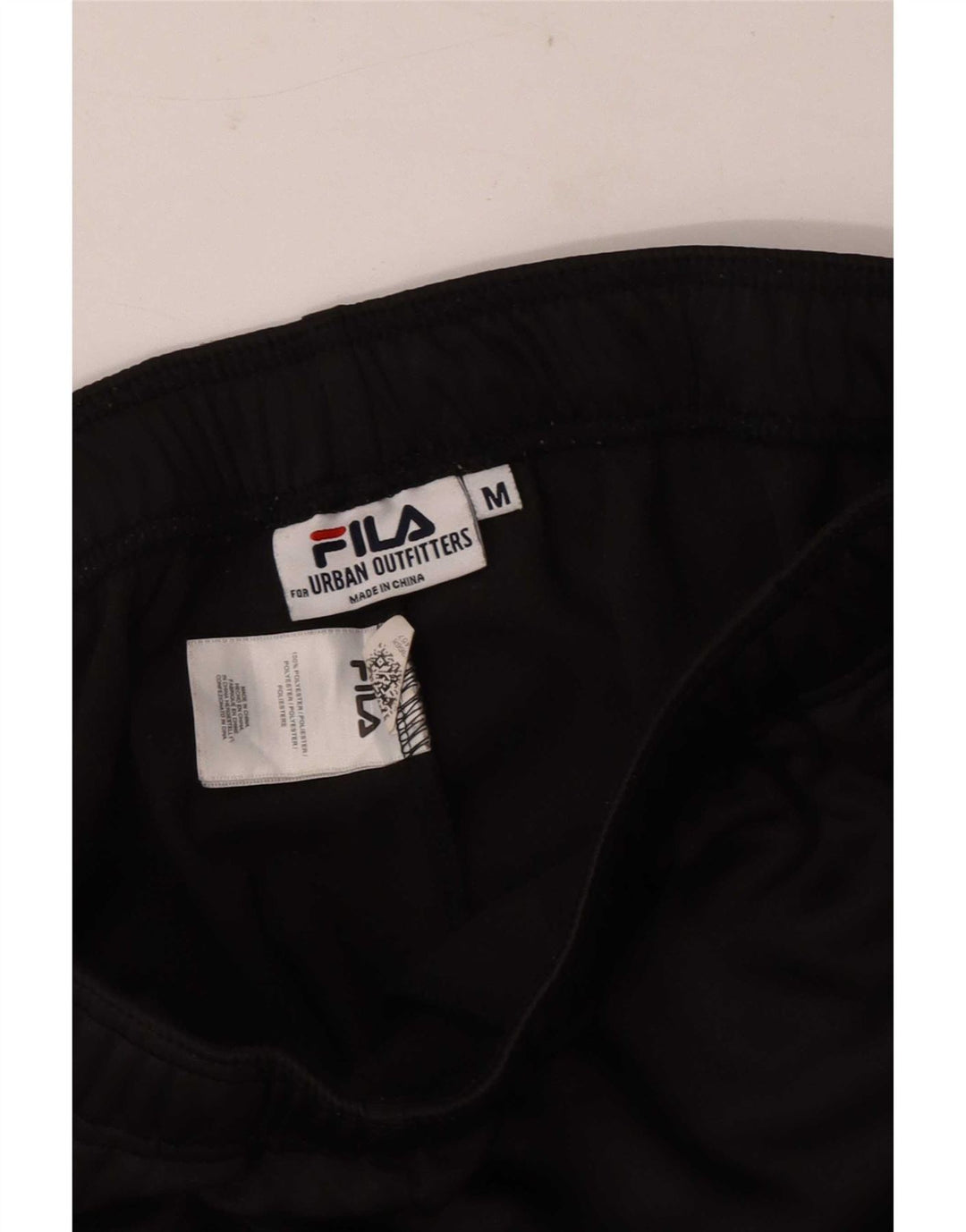 Fila Pantalon de survêtement pour femme UK 12 Medium Noir Polyester