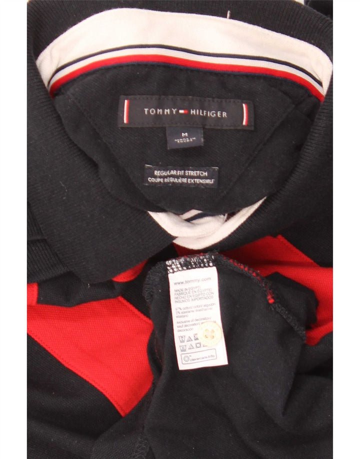 Tommy Hilfiger Polo Regular Fit Homme Bleu Marine Colorblock