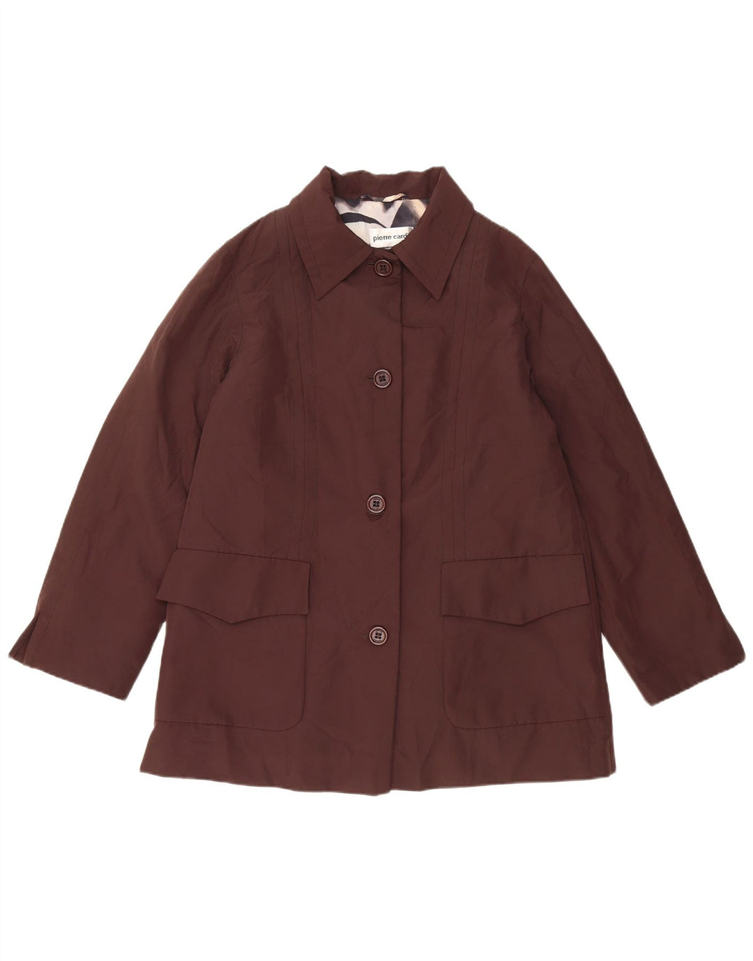 Pierre Cardin Veste blazer 4 boutons pour femme UK 14 Marron moyen
