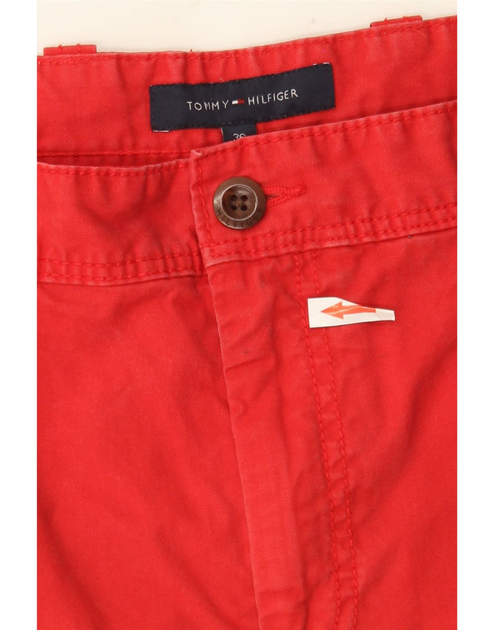 TOMMY HILFIGER Short Cargo Homme W36 Grand Rouge Coton