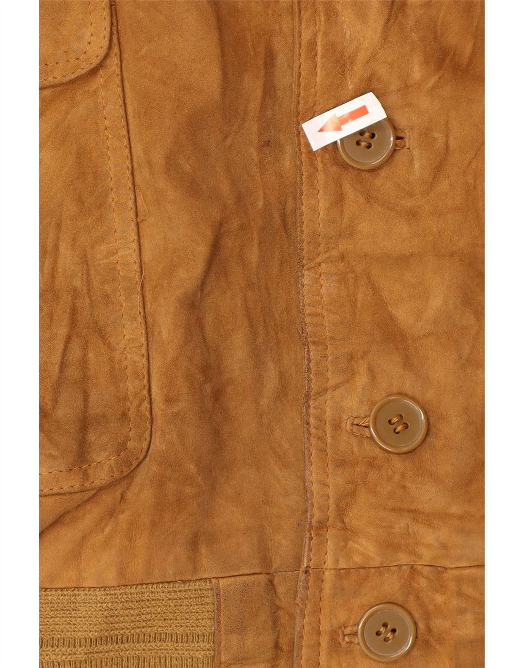 Conbipel Veste en Daim Homme Taille 58 2XL Cuir Beige