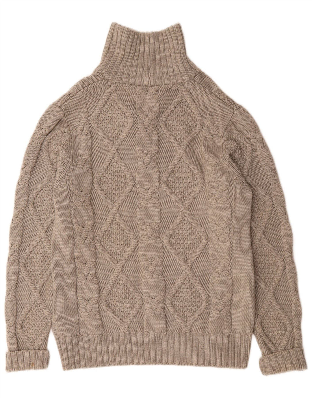 Tommy Hilfiger Pull Col Polo Homme Gris Moyen Laine