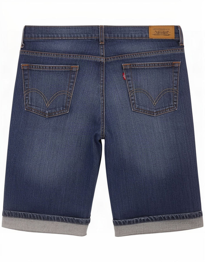 Levi's Short en Jean 515 Femme US 8 Medium W30 Bleu Coton
