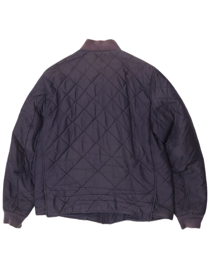 Lacoste Veste matelassée homme IT 56 3XL Bleu marine Polyester