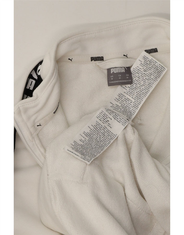 Puma Veste de survêtement graphique pour femme UK 14 Medium Blanc Colourblock