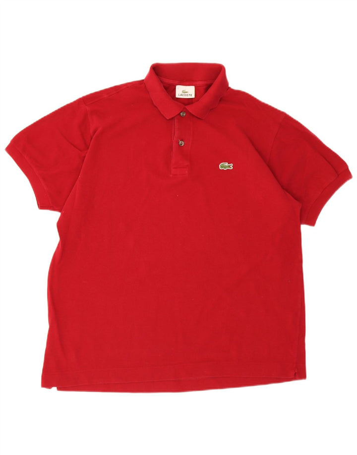 Lacoste Polo Homme Taille 5 Grand Coton Rouge
