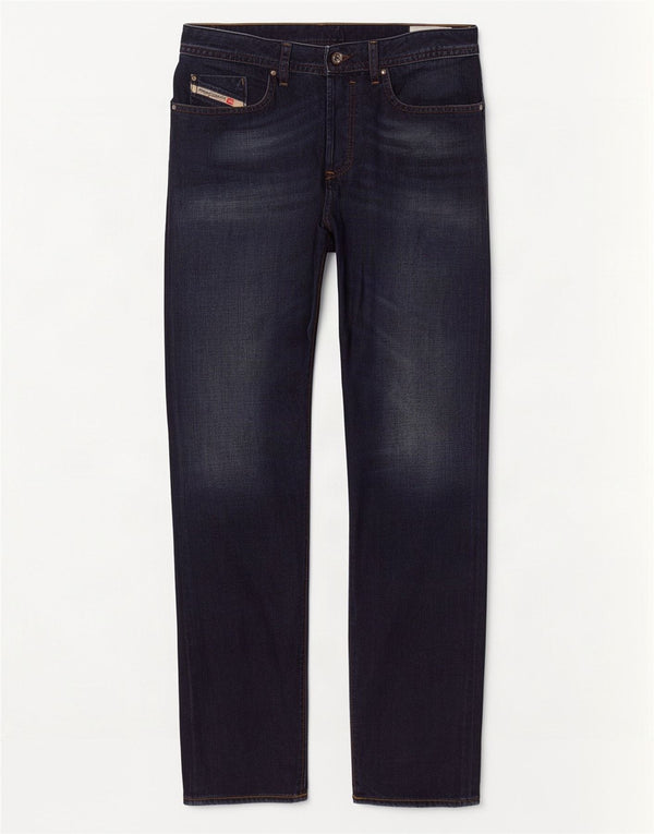 Diesel Homme Buster Regular Slim Fuselé Jean W32 L32 Bleu Marine Coton