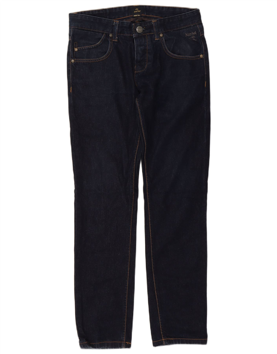 KARTEL Jean droit homme W30 L32 bleu marine coton