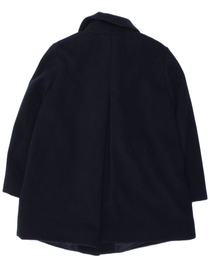 Monsoon Pardessus Fille 7-8 Ans Bleu Marine Polyester