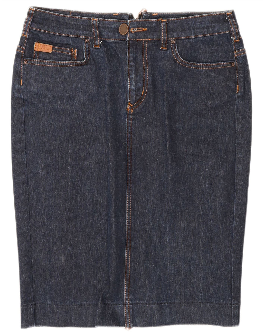 Zara Jupe en jean pour femme EU 40 Medium W30 Bleu marine