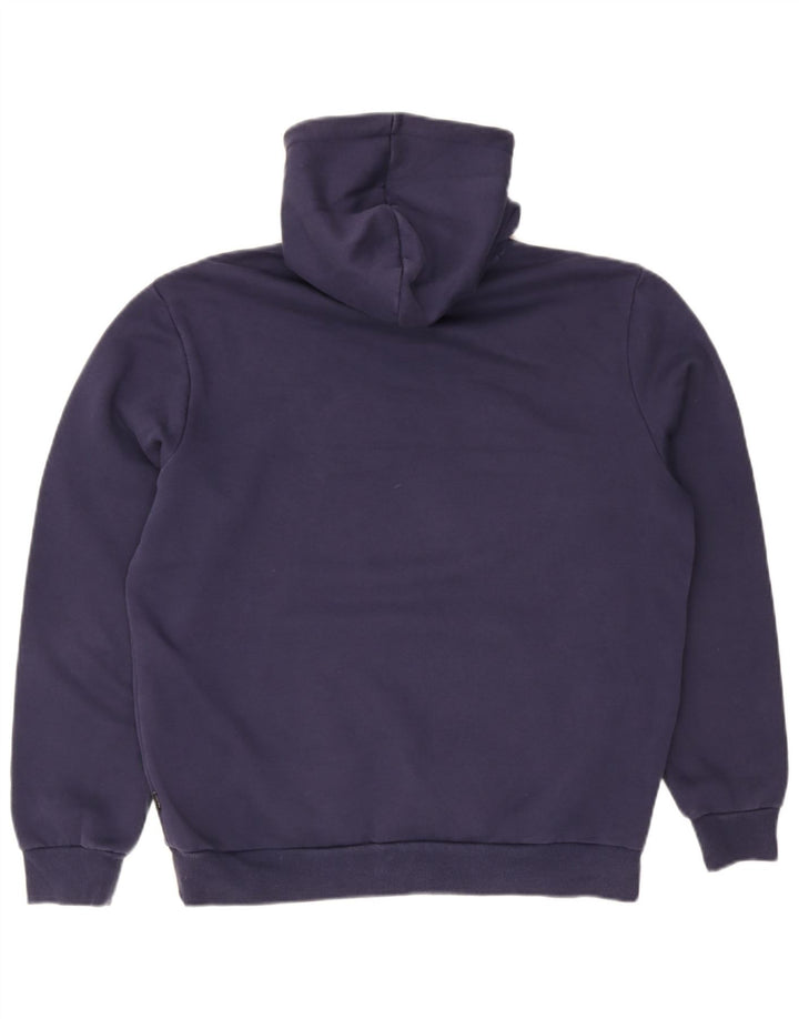 Puma Pull à capuche pour homme Bleu marine moyen
