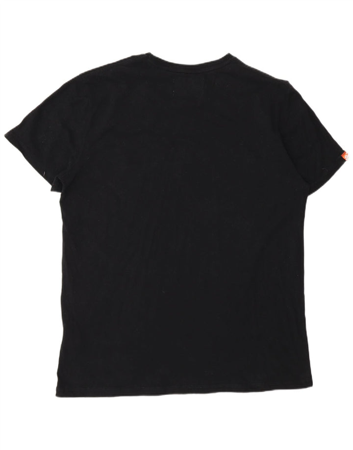 Superdry T-Shirt Homme Top 3XL Noir Coton