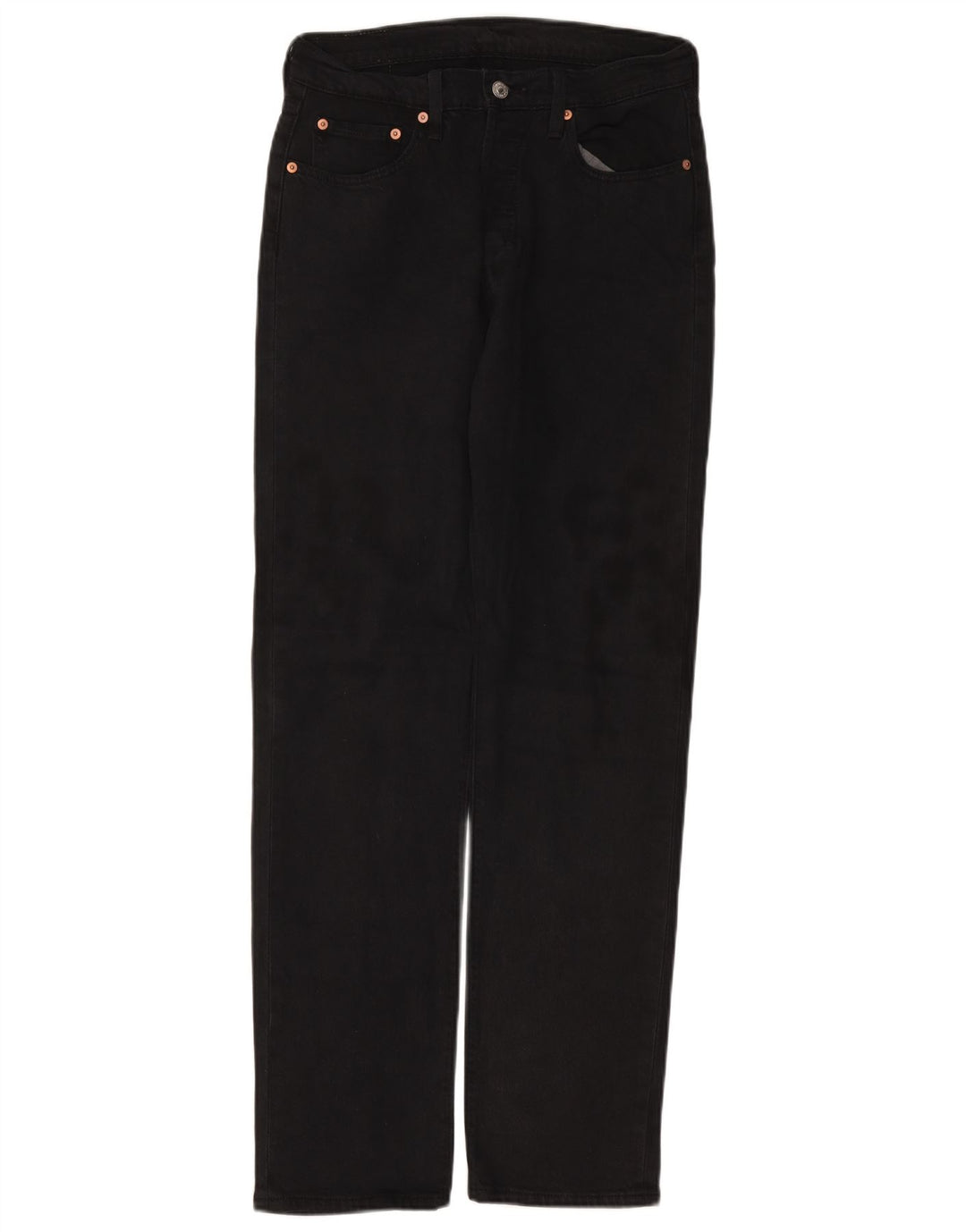 LEVI'S Jean Droit 501 Homme W29 L32 Noir Coton