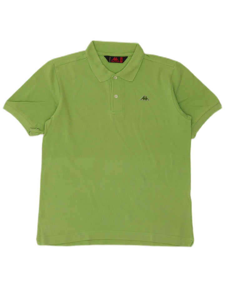 Kappa Polo Homme Petit Vert Coton