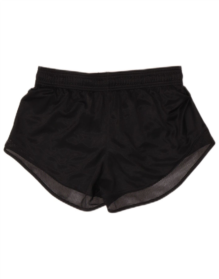 Nike Short de sport Dri Fit pour femme UK 10 Petit Noir Polyester