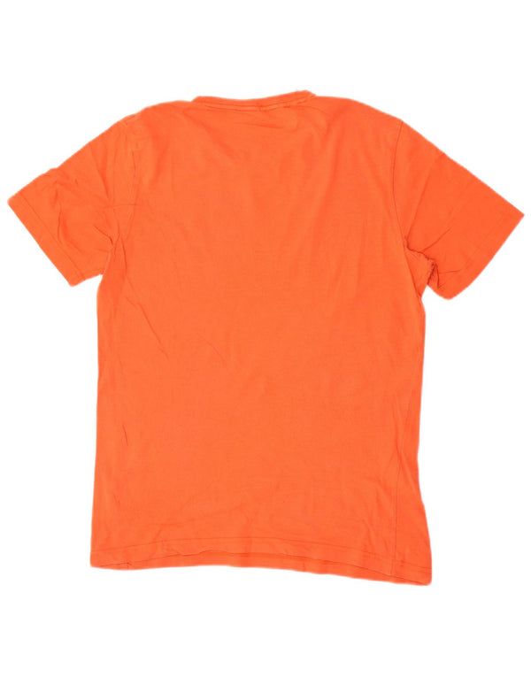 Puma T-Shirt Graphique Homme Petit Orange Coton