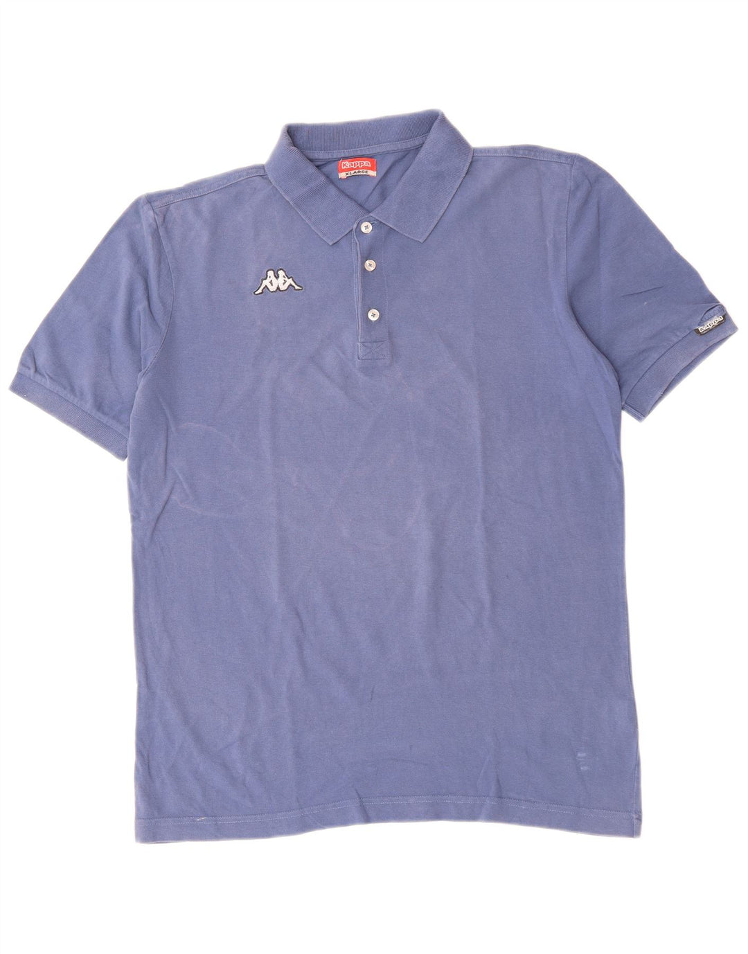 KAPPA Polo Homme XL Bleu Coton