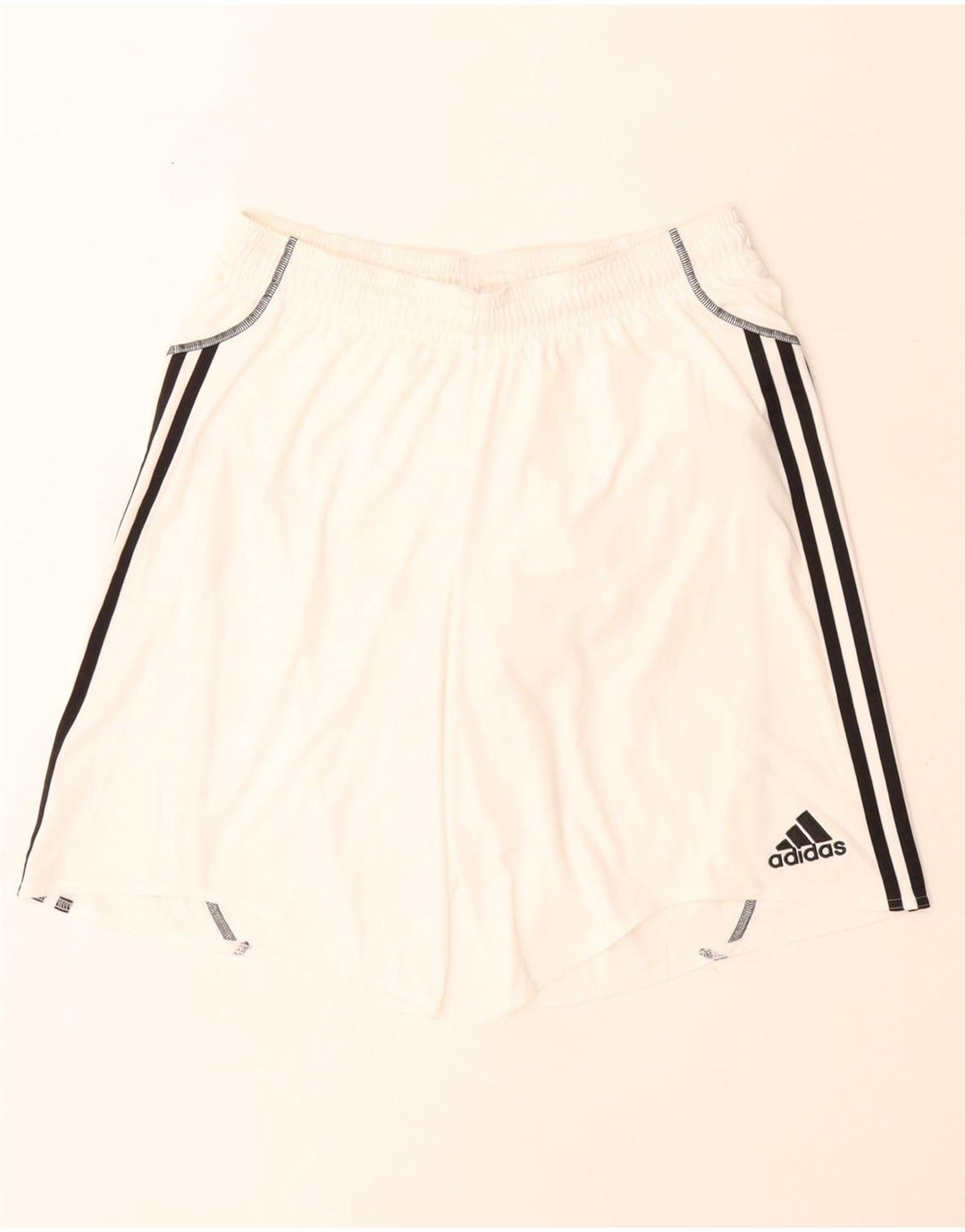 Adidas Short de sport Clima 365 pour homme, grand, blanc, polyester