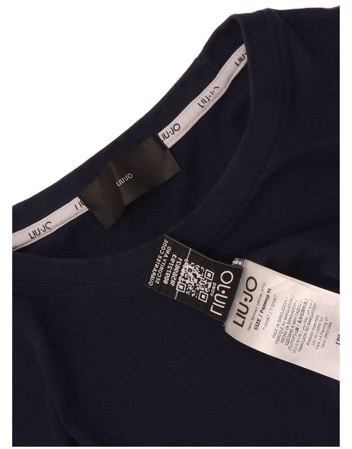 Liu Jo T-Shirt Top Bleu Marine Moyen Homme