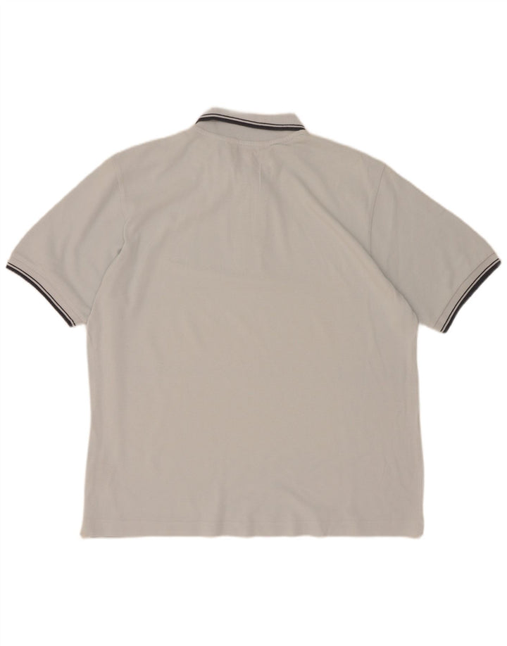 Kappa Polo Homme Petit Bleu Coton